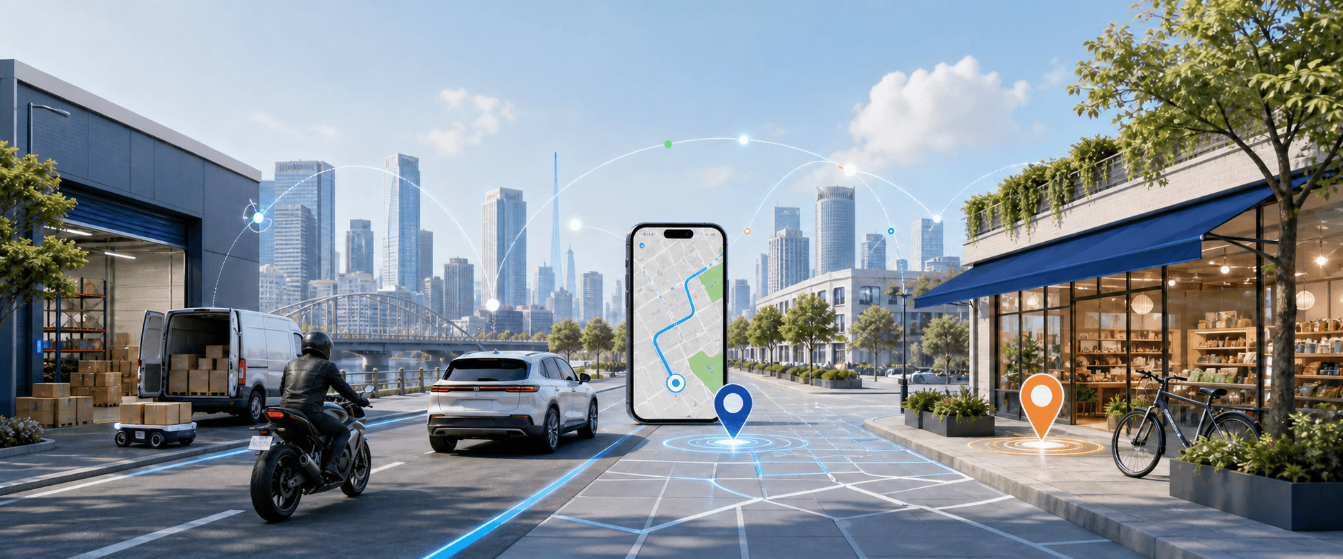 Global location capability visualization
